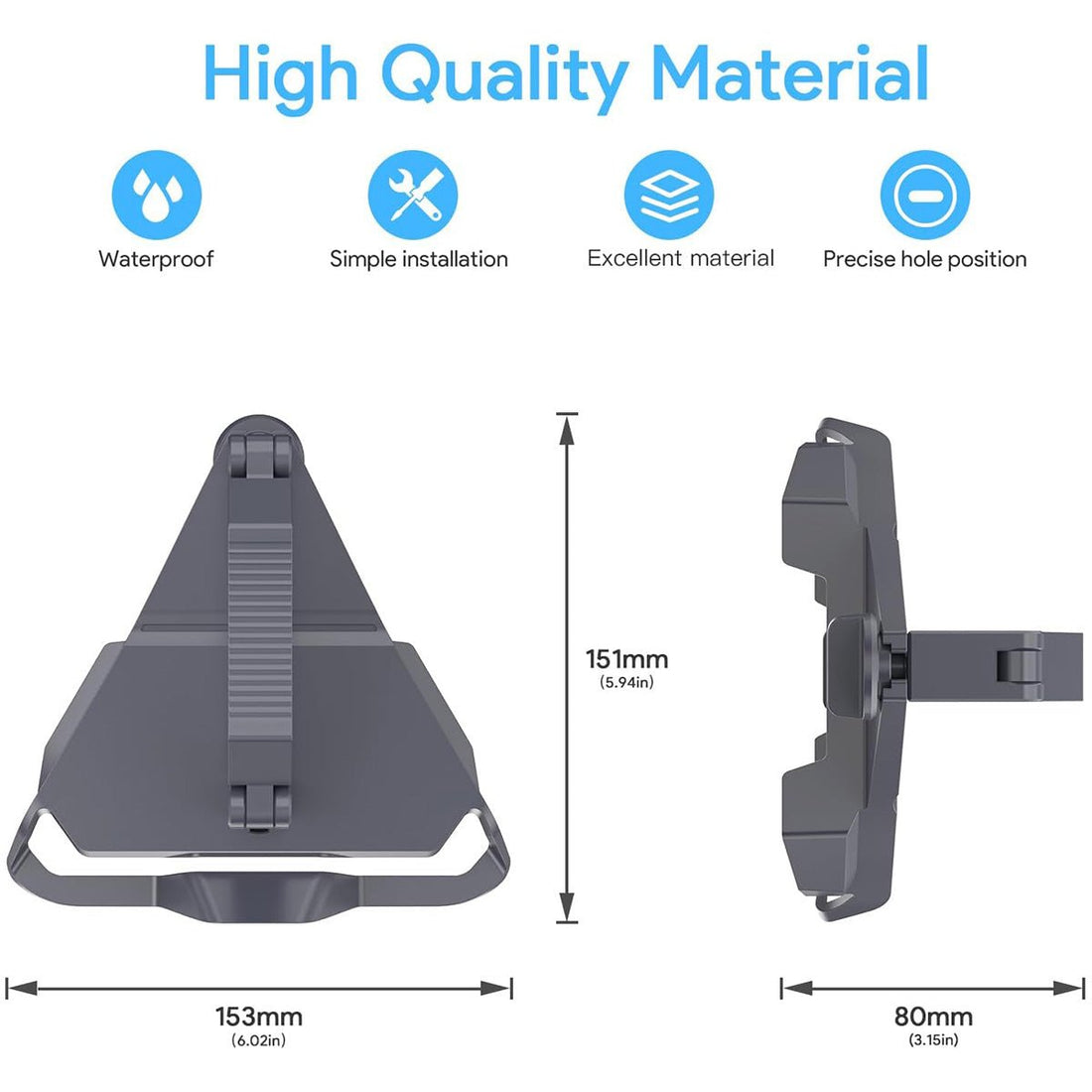 Starlink Mini Pole Mount for Square Roof Racks & Poles | Orbimars - OrbiMars