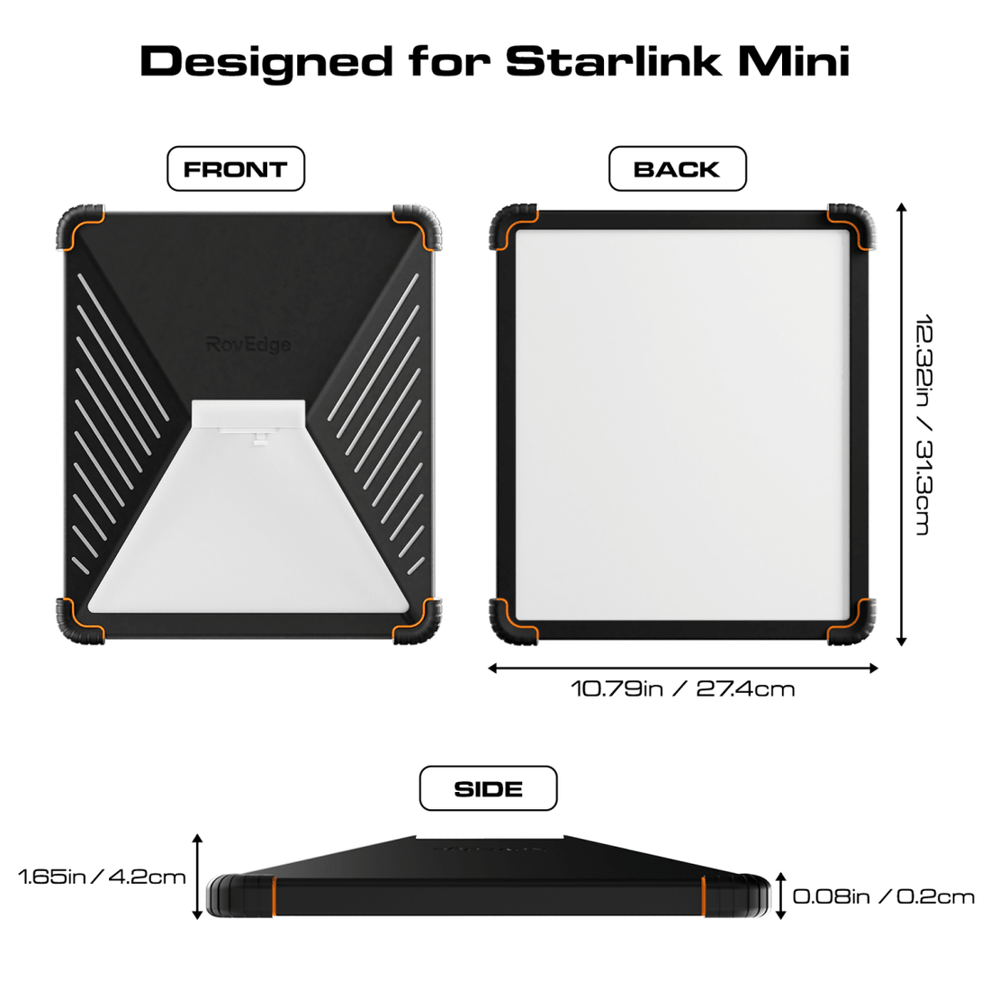 Starlink Mini R-Foot Armor Case | RovEdge - OrbiMars889887182395