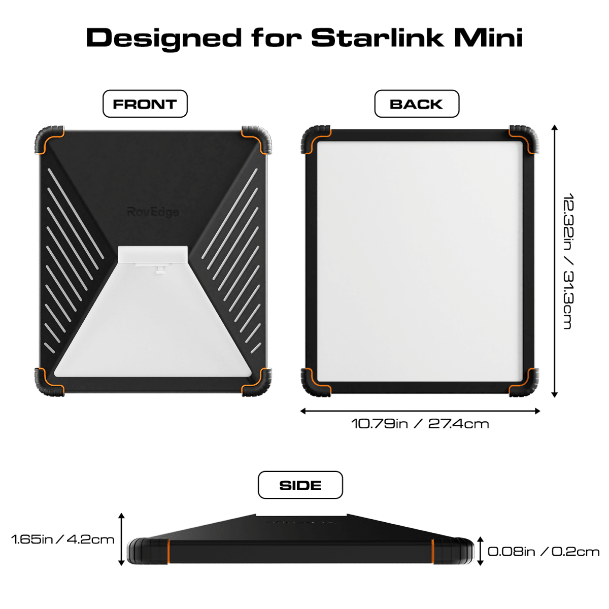Starlink Mini R-Foot Armor Case | RovEdge - OrbiMars889887182395