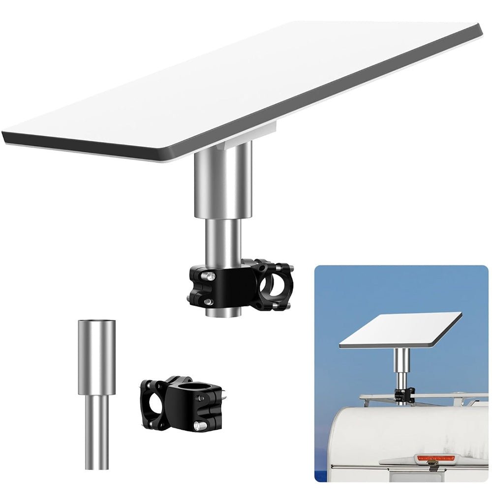 Starlink Mini Roof Rack Mount for Round Tubes | Secure & Weatherproof - OrbiMars