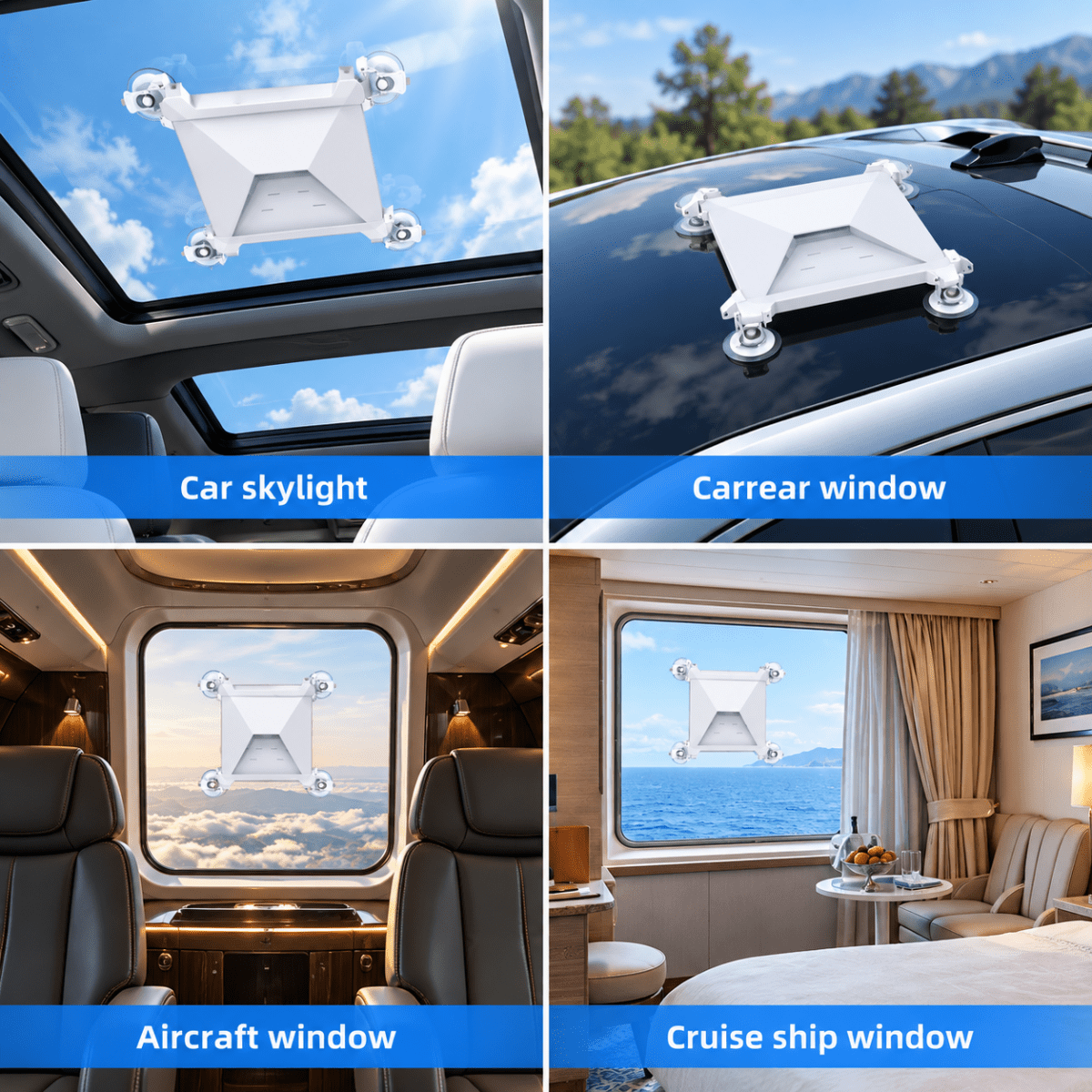 Suction Cup Mount for Starlink Mini - OrbiMars