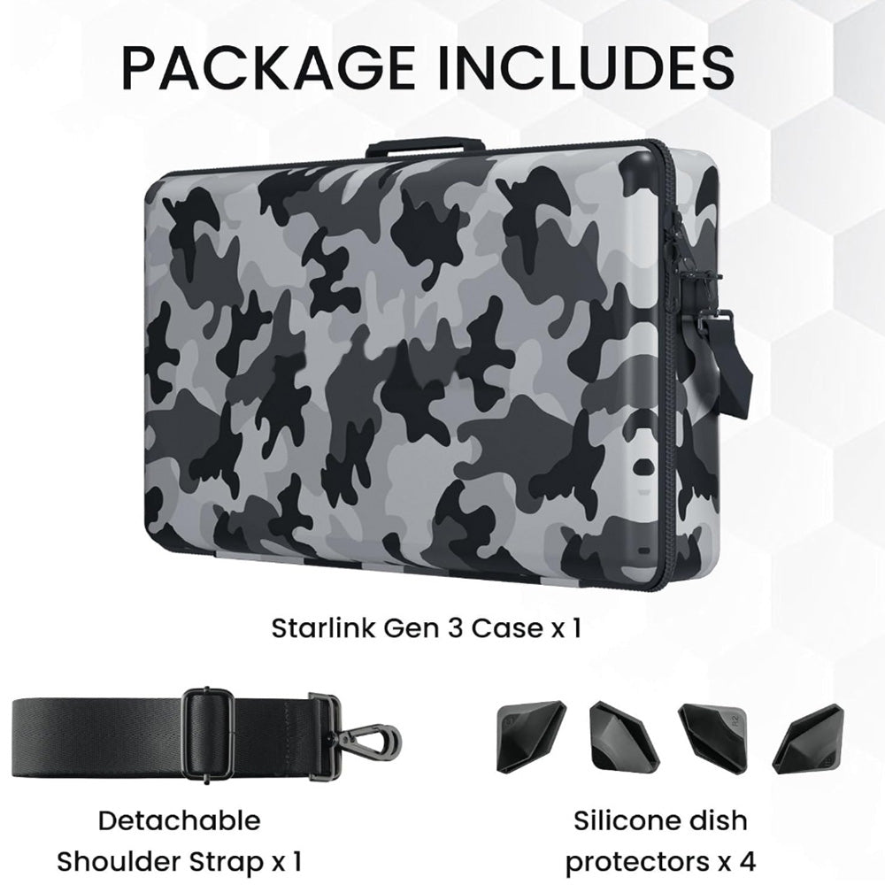 Travel Starlink Gen 3 Case | Shockproof Storage with Corner Protectors - OrbiMars
