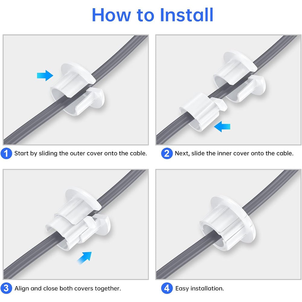 Universal Ethernet Cable Wall Bushing for Starlink - OrbiMars