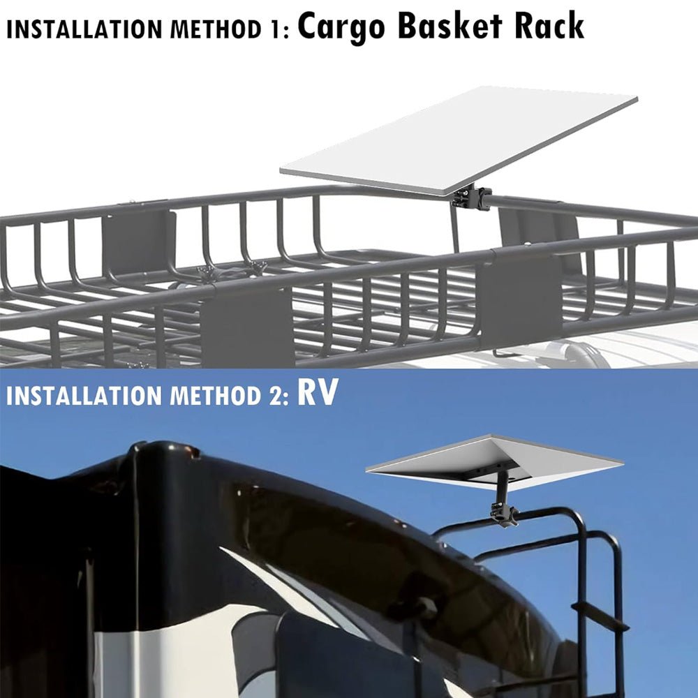 Universal Roof Rack Pole Mount Kit for Starlink Gen 3 - OrbiMars