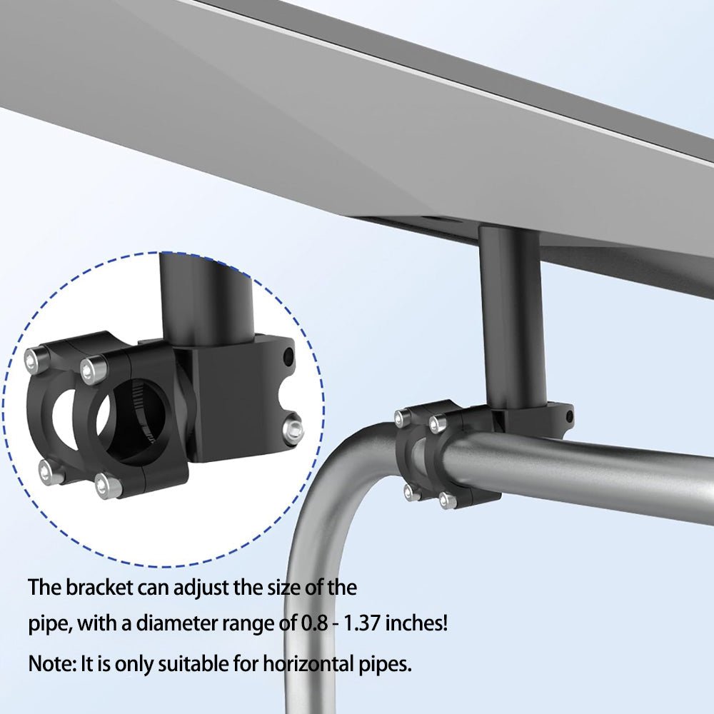 Universal Roof Rack Pole Mount Kit for Starlink Gen 3 - OrbiMars