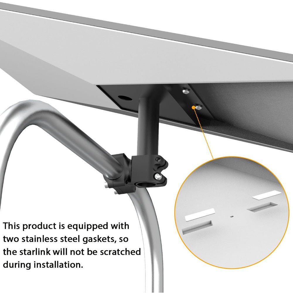 Universal Roof Rack Pole Mount Kit for Starlink Gen 3 - OrbiMars