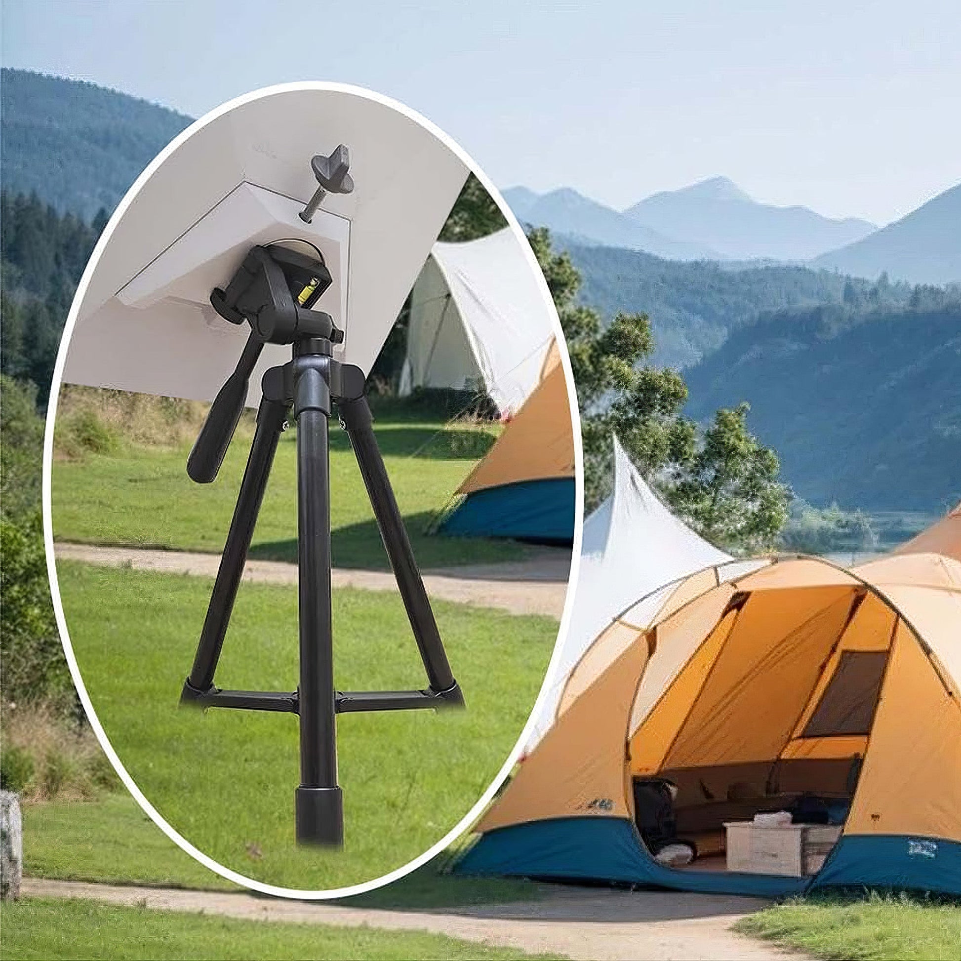 Universal Thread Tripod Mount Adapter for Starlink Mini - OrbiMars