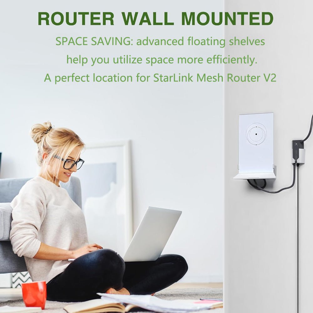Wall Mount Bracket for Starlink Gen 2 Router - OrbiMars