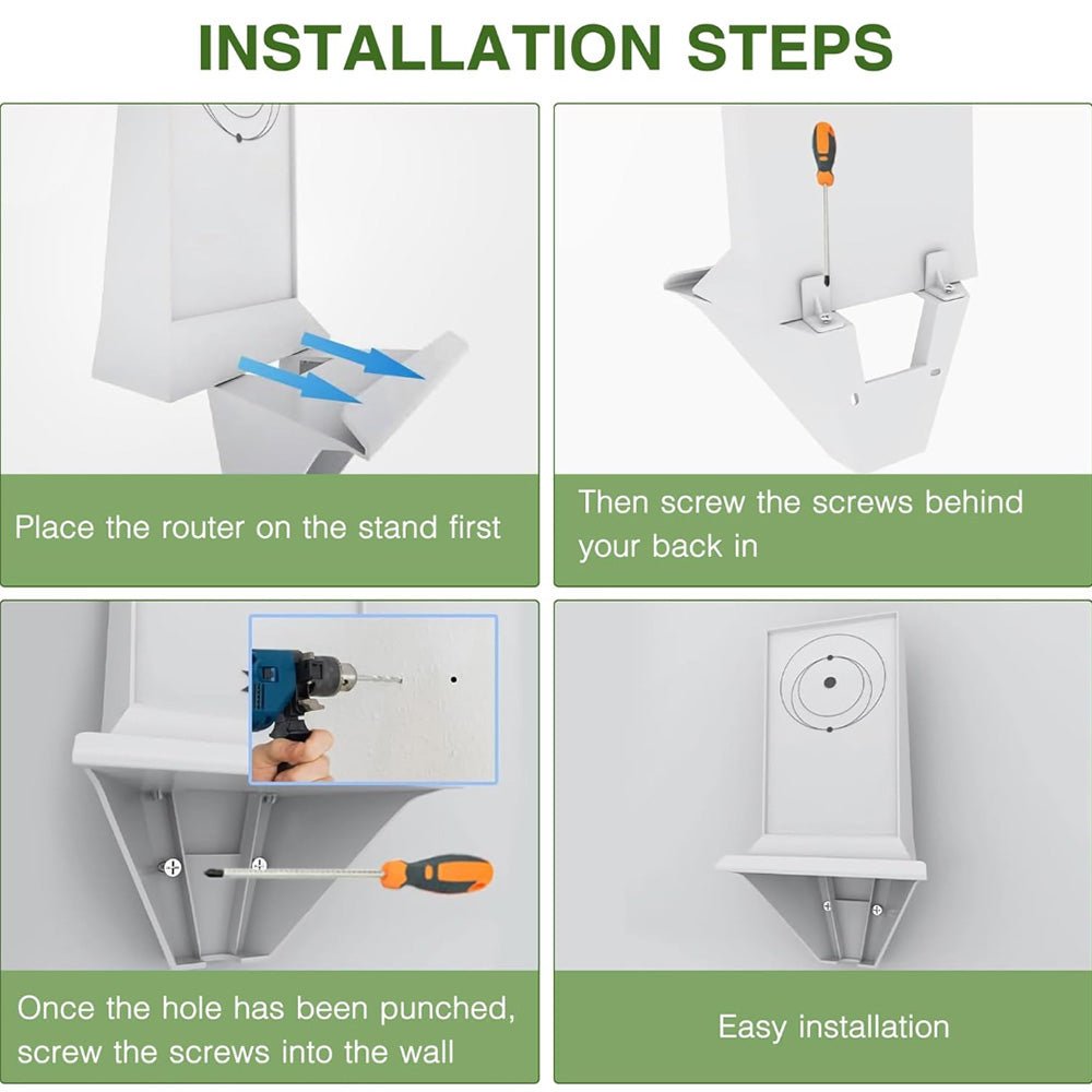 Wall Mount Bracket for Starlink Gen 2 Router - OrbiMars