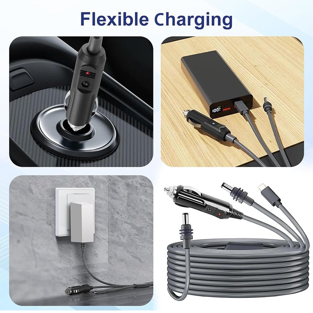Waterproof 3 - in - 1 Charging Cable for Starlink Mini - OrbiMars