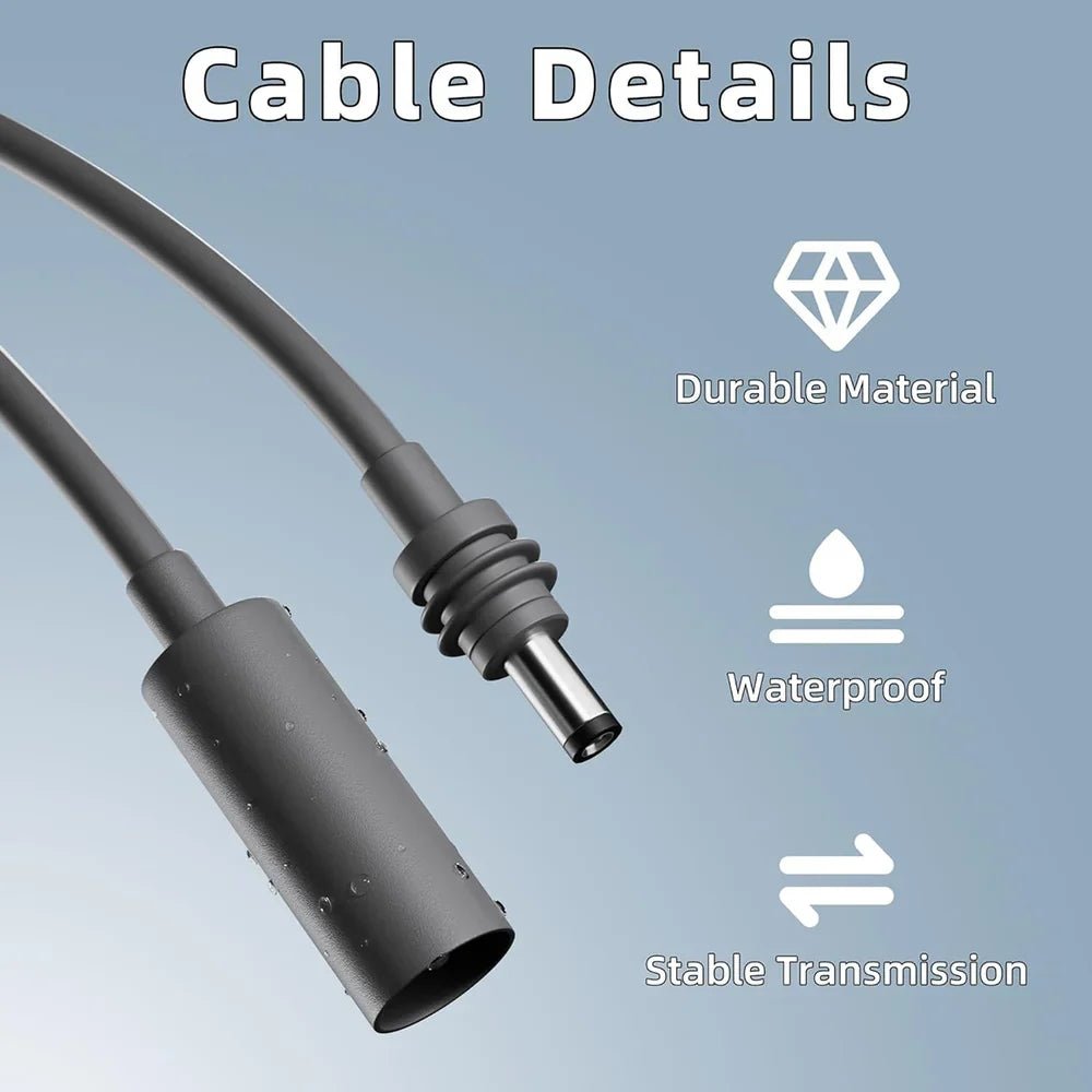 Waterproof DC Extension Cable (Female to Male) for Starlink Mini - OrbiMars