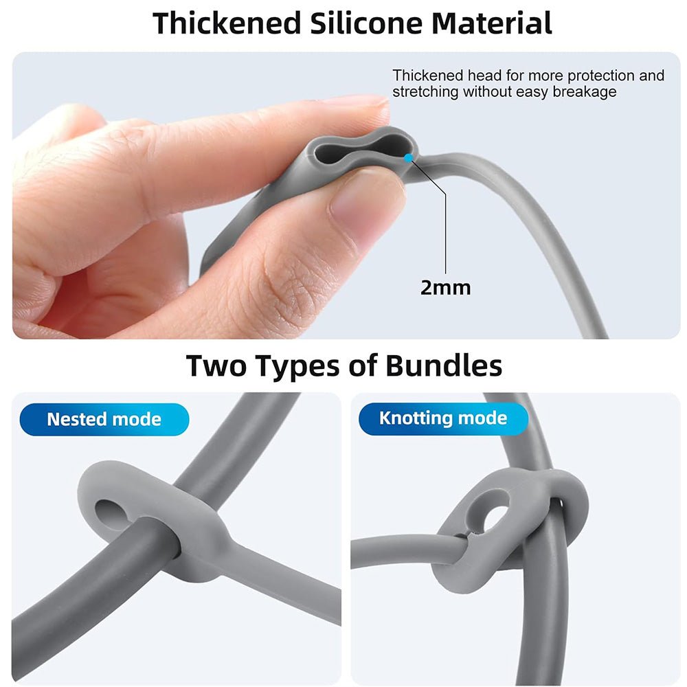 Waterproof Silicone Cable End Caps for Starlink Gen 3/Gen 2 (2 Pcs) - OrbiMars