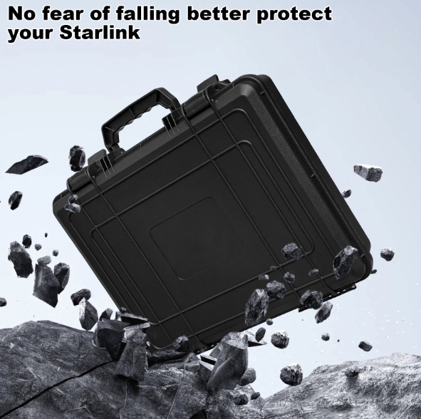 Waterproof Starlink Mini Case | Hard Shell Travel Case - OrbiMars